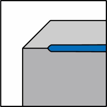 Disque à lamelles CERABOND X 125mm CA-60 ond. 