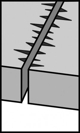 Lame de scie sabre 305x19x1,3mm 10/14dents pack de5 