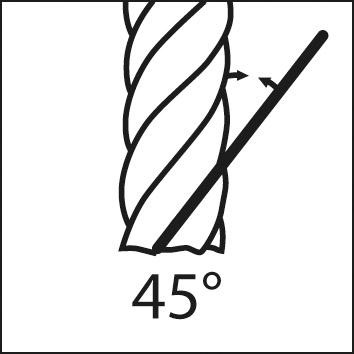 Fraise multidents WHN carbure monobloc TiALN queue HA D6 8mm  