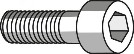 Vis de serrage pour porte-outil de diamètre 16