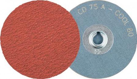 Feuille abrasive COMBIDISC INOX-F 75mm G60 