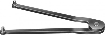 Clé à ergots double réglable 7-40mm/1,5mm tenon  