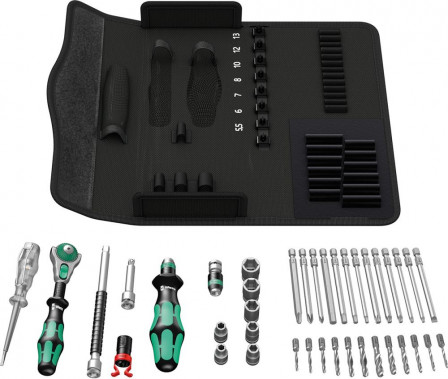 Jeu d'outils M1 Métal 39pcs. dans boîte textile 