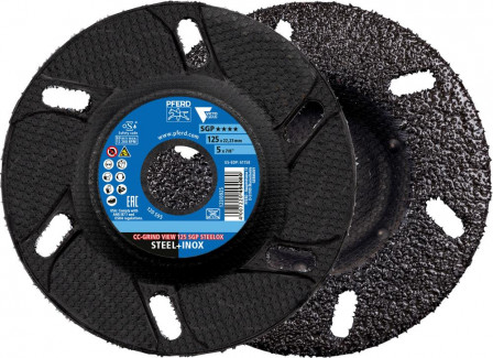 Meule SGP VIEW CC-GRIND-ROBUST STEELOX 125mm VICTOGRAIN 