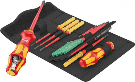 Jeu de lames interchangeables jeu Kraftform Turbo VDE 16 pièces 