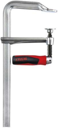 Serre-joint tout acier a.manche bicomposant 250x1 20mm Poignée rabatt. 