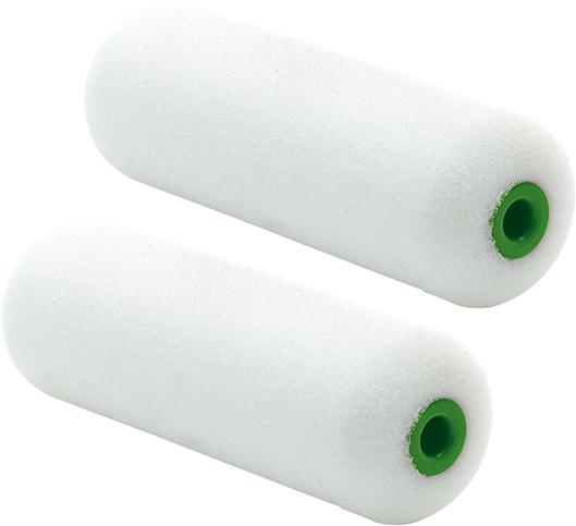 Rouleau à vernis mousse super fin 10cm UV 2 pièces
