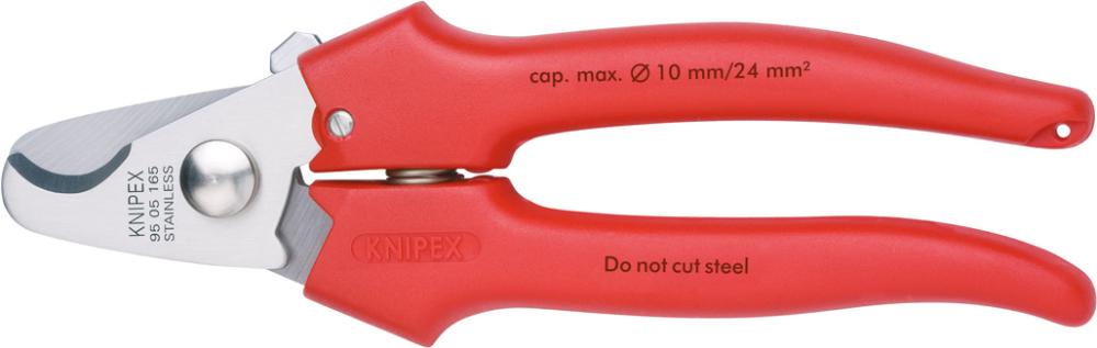 Coupe-câbles avec ressortd'ouverture 165mm