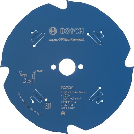Fraise-scie en carbure 250x2,4/1,8x30 6D TCG Bos UE 1 pièce Expert for Fiber Cement