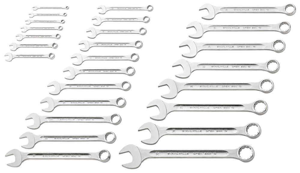 Jeu clés mixtes DIN3113A 26pcs. 