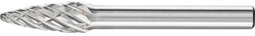 Fraise sur tige carbure forme ogive bout rond 0820STEEL 6mm 8x20mm