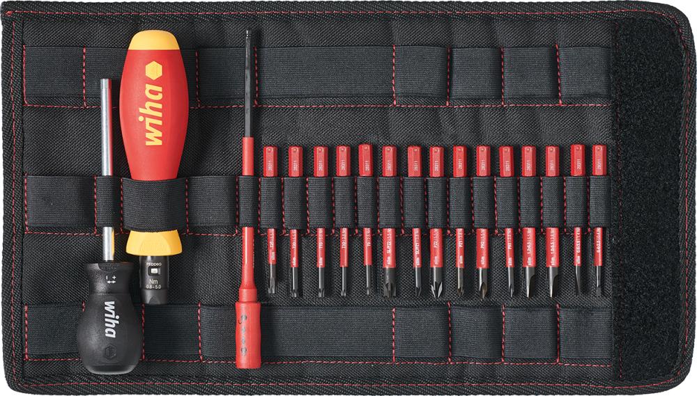 Jeu de tournevis dynamométriques VDE 18 pièces 