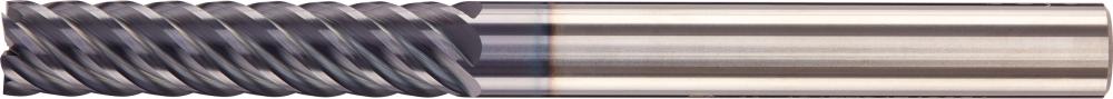 Fraise extra-longue carbure monobloc AlTiN+ D6 45°16mm