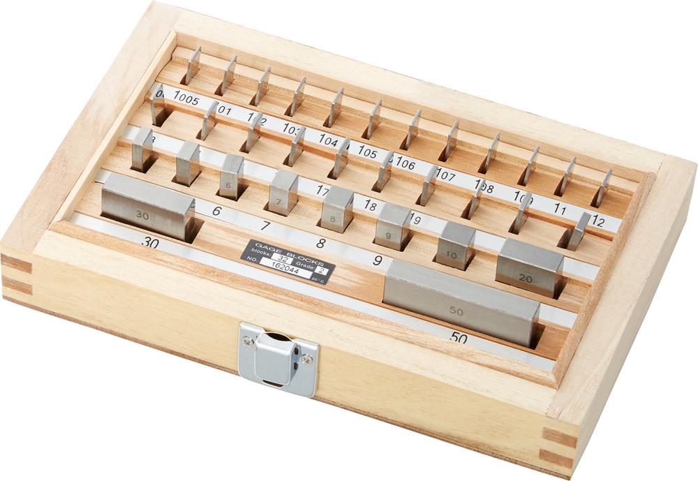 Jeu de cales étalons parallèles acier tolérance 0 32 pièces