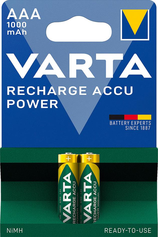 Pile RECHARGEABLE batterie AAA 1000mAh