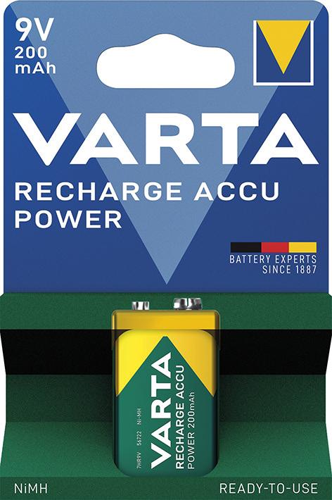Pile RECHARGEABLE batterie E-Block 9V 200mAh