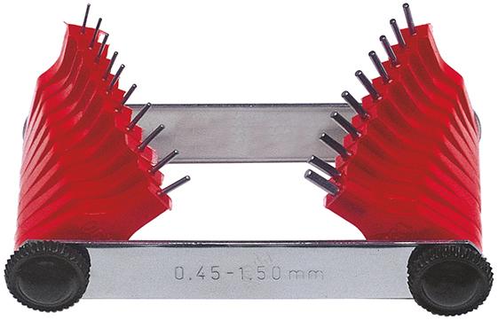 Calibre de gicleur 0,45-1,5mm