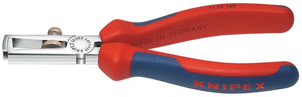 Pince à dénuder chromée avec branches multicomposant 160mm mm2