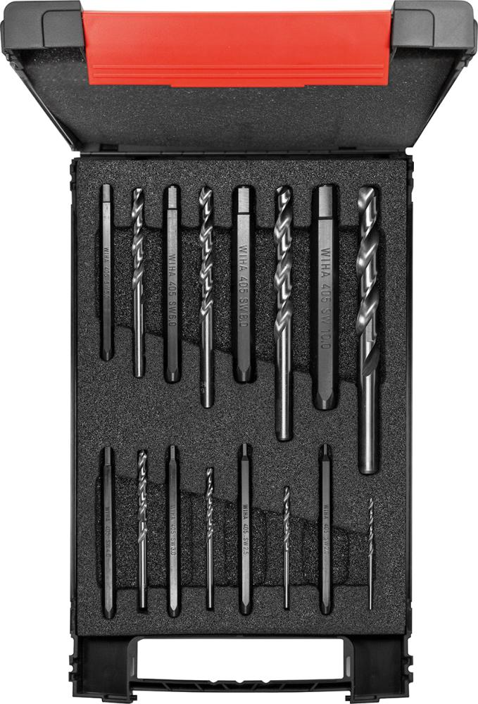 Jeu d'extracteurs de vis 16 pièces 2-11mm 