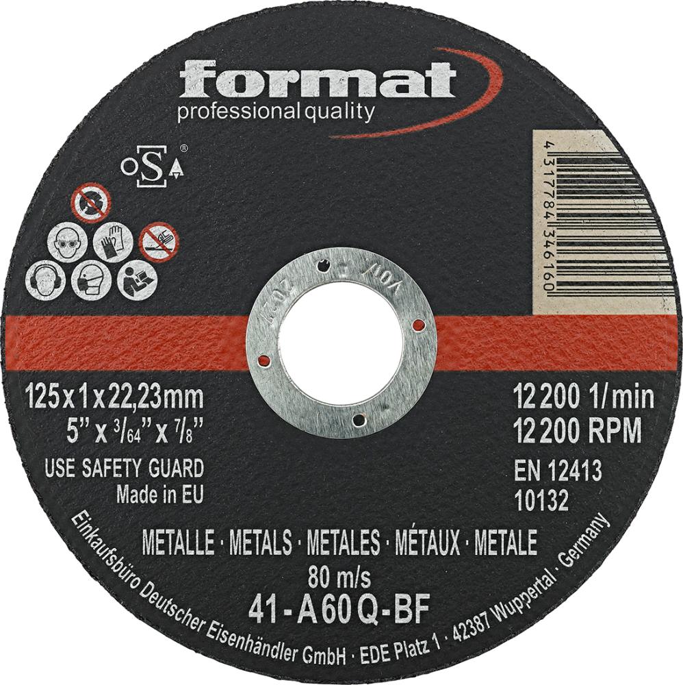 Meule à tronçonner droitepour acier 230x3mm 