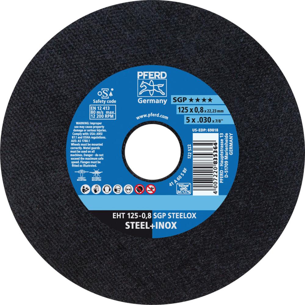 Meule à tronçonner X-SlimA60SSGP-INOX 125x0,8mm
