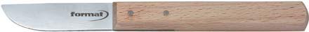 Couteau d'électricien 1 pièce avec manche en bois fixe 192mm