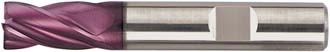 Fraise courte DIN6527 carbure monobloc TiALN D4 5,0mm  