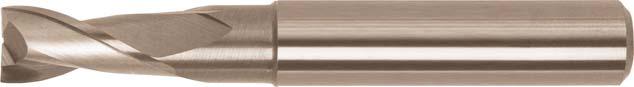 Fraise longue DIN 6527 carbure monobloc D2 queue HA 4mm  