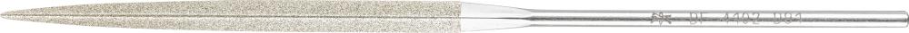 Lime aiguille diamant forme barrette 140mm