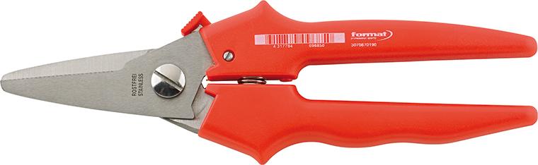 Cisaille mixte inox droite 190mm 