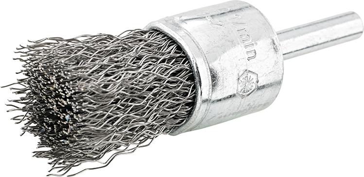 Brosse-pinceau acier ondulée 6mm 10x20x0,3mm