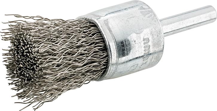 Brosse-pinceau inox ondulée 6mm 10x20x0,3mm
