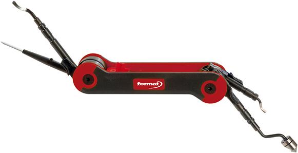 Ébavureur mixte 4 pièces 