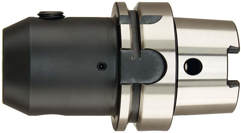 Mandrin à méplat DIN69893A trou d'huile HSK-A63 16x80mm 