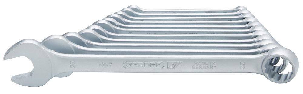 Jeu de clés mixtes DIN3113A 8-22mm 11 pièces 