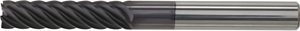 Fraise multidents extra-longue NU carbure monoblocFIRE D6 16mm 