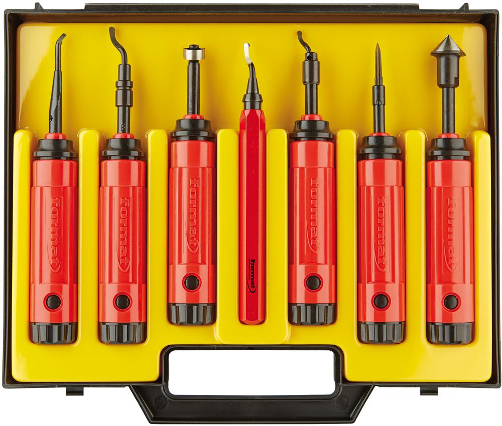 Jeu d'ébavureurs Meister FAT MS 7 pièces 