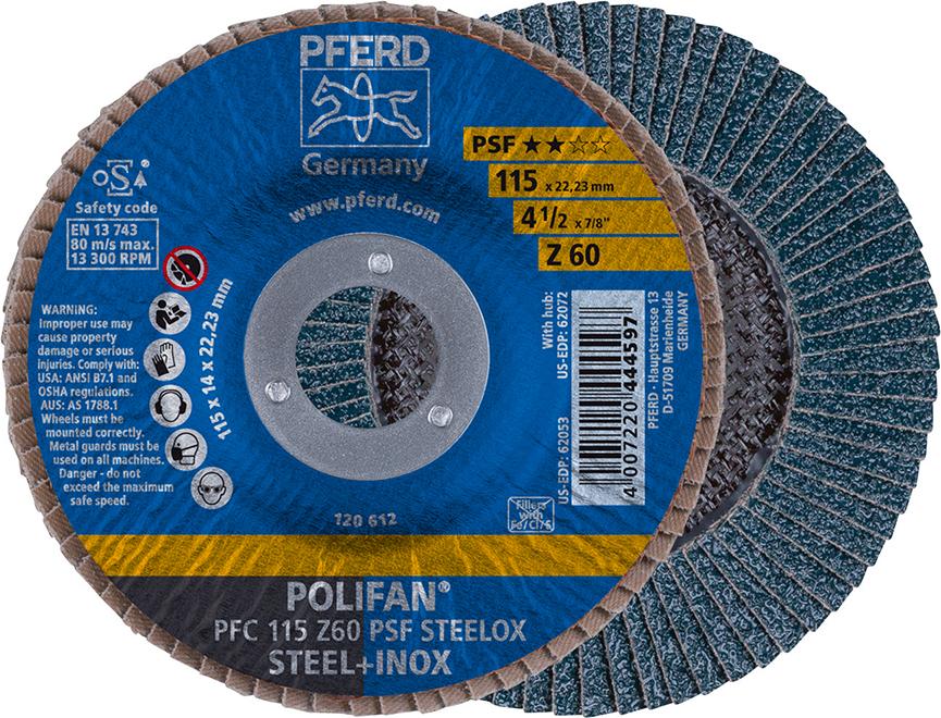 Disque à lamelles Z 60PSFdroit 115mm G60