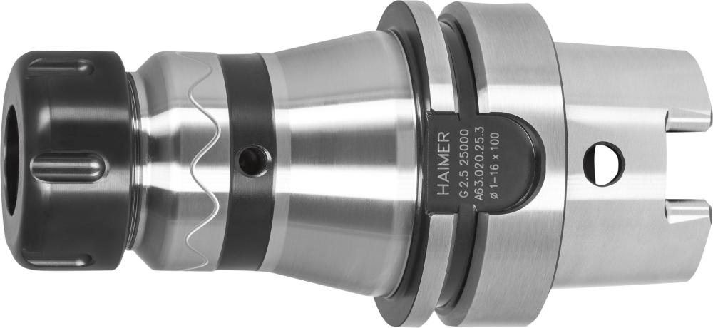 Mandrin à pinces DIN69893A HSK-A63 ER32x100 