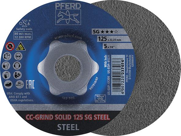 Meule CC-Grind Solid Steel 125mm