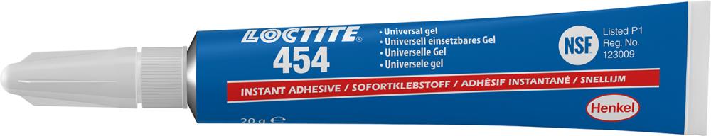 Colle instantanée LOCTITE454 tube 20g
