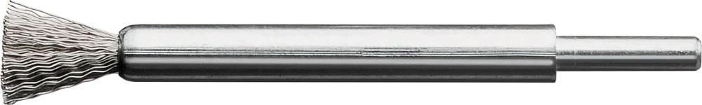Brosse pinceau métall. ondulée 12x20/120x0,3mm