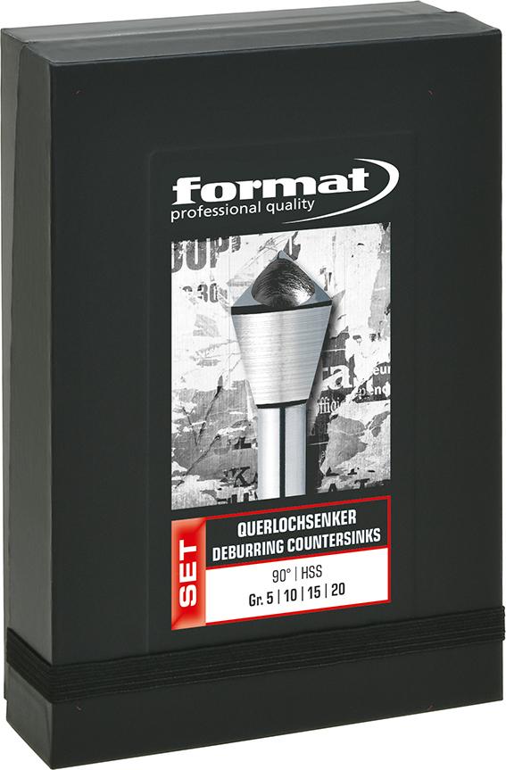 Jeu de fraises à ébavurerHSS trou transversal 90° 2-20mm 