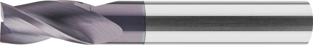 Fraise carbure monobloc longue norme d'usine TiAlN D3 queue HA 3mm 