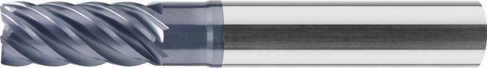 Fraise multident carbure monobloc 12,0mm DIN6527L D6 TiAlN type N 