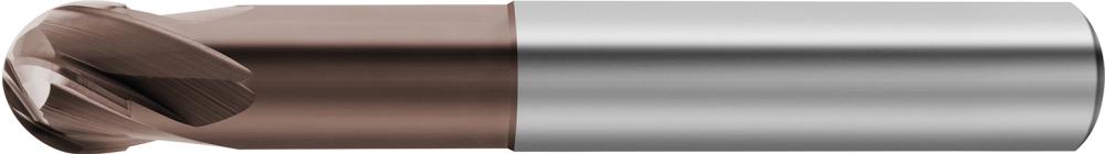 Fraise à bout hémisphér. c.m. 10,0mm D4 Perrox type H n.u. courte G-Mold 65 B 