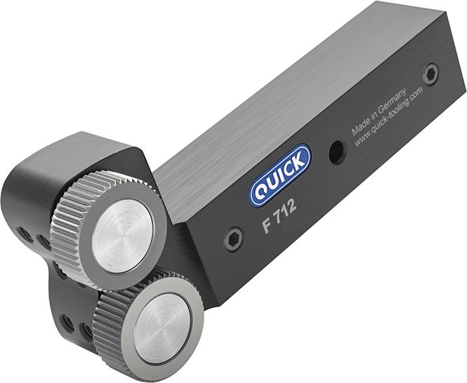 Porte-molette  F712-08U-LD pour molette 9,8x3,5x6A7,5