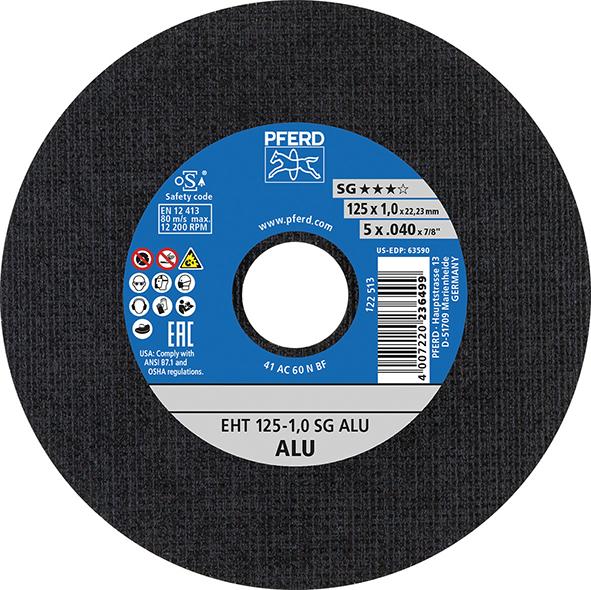 Meule à tronçonner coudéepour aluminium A30NSG 11 5x2,4mm