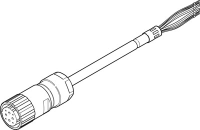 câble moteur NEBM-M40G8-E-10-Q10N-LE8-1