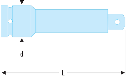 Rallonge impact 3/4
